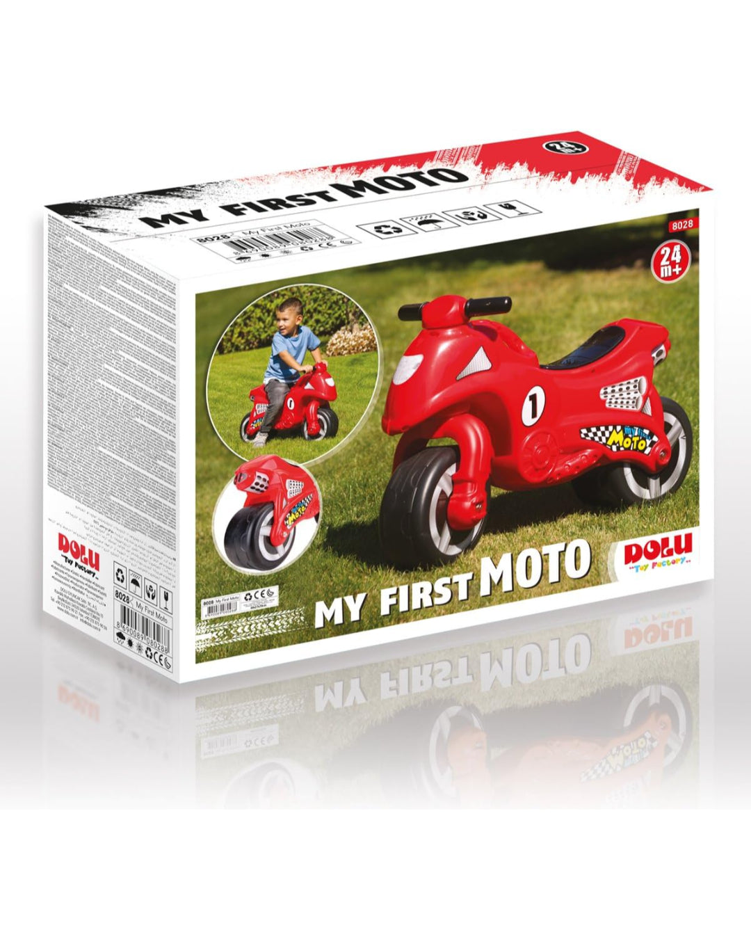 DOLU MY FIRST MOTO RED aleemaz.com  DOLU MY FIRST MOTO RED aleemaz.com